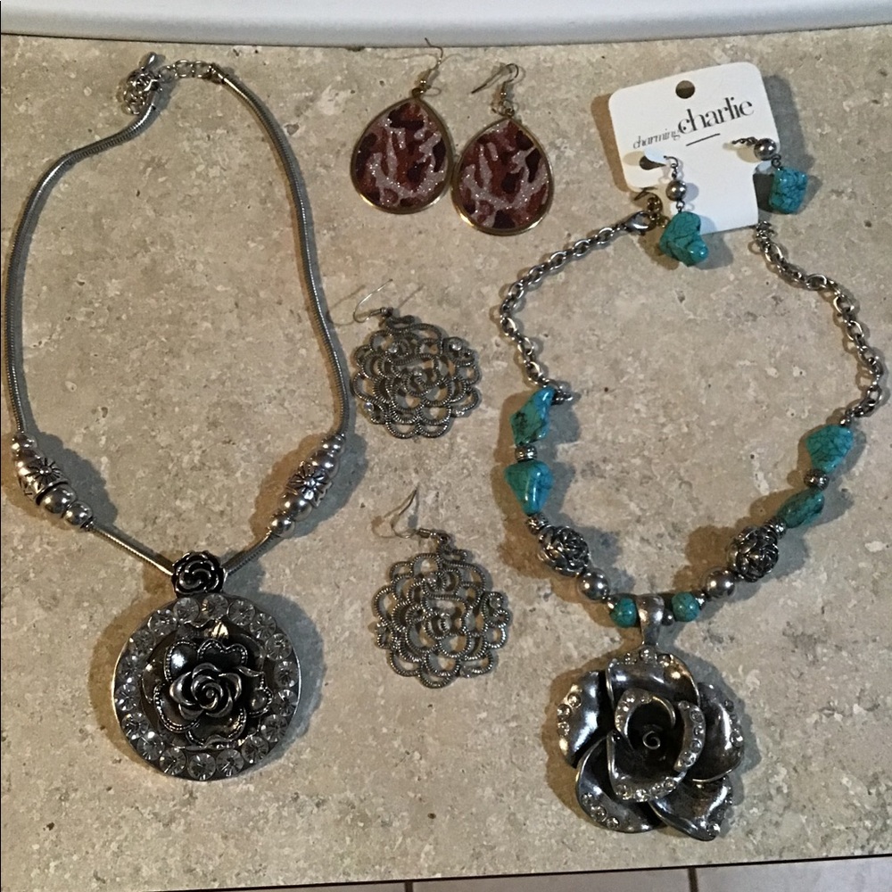 Charming Charlie and other jewelry lot